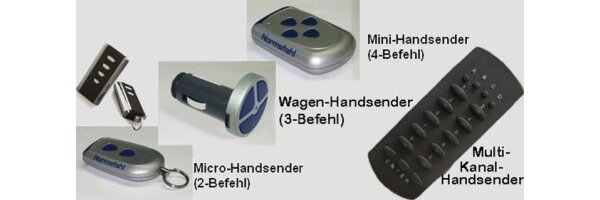 Handsender und Magic-Door-Control