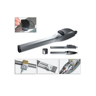 Tousek Drehtorantrieb SWING X4 LHD bis 4,5m Flügelbreite Komplett-SET  bis 500Kg Torgewicht 1 flügelig Swing X4 LHD Öffnungswinkel 120°, Hub 450mm
